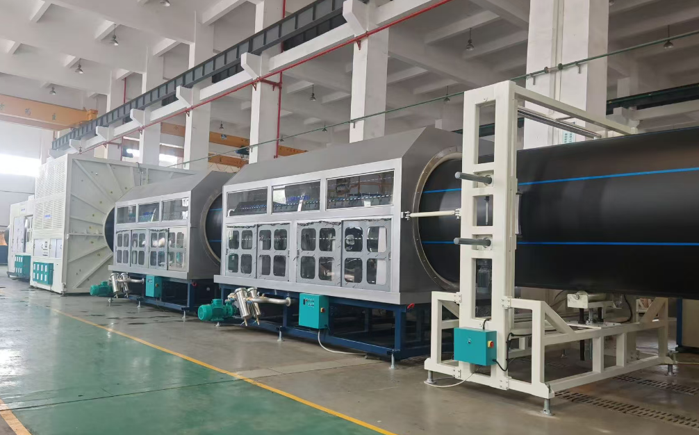 HDPE-rør med høyere diameter og kjøleproblemer