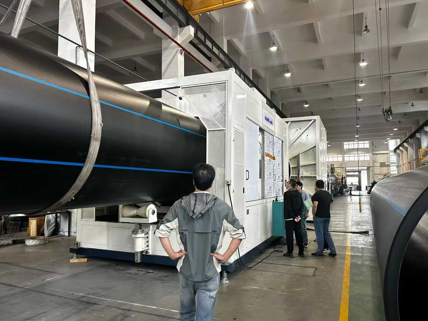 Nøkkelpunkter for oppstartsutstyr og produksjonsteknologi for PE-rør med store diametre over 2000 mm